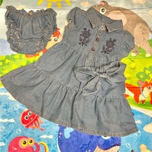 Babygirl Jeans Dresses With underpants ✨